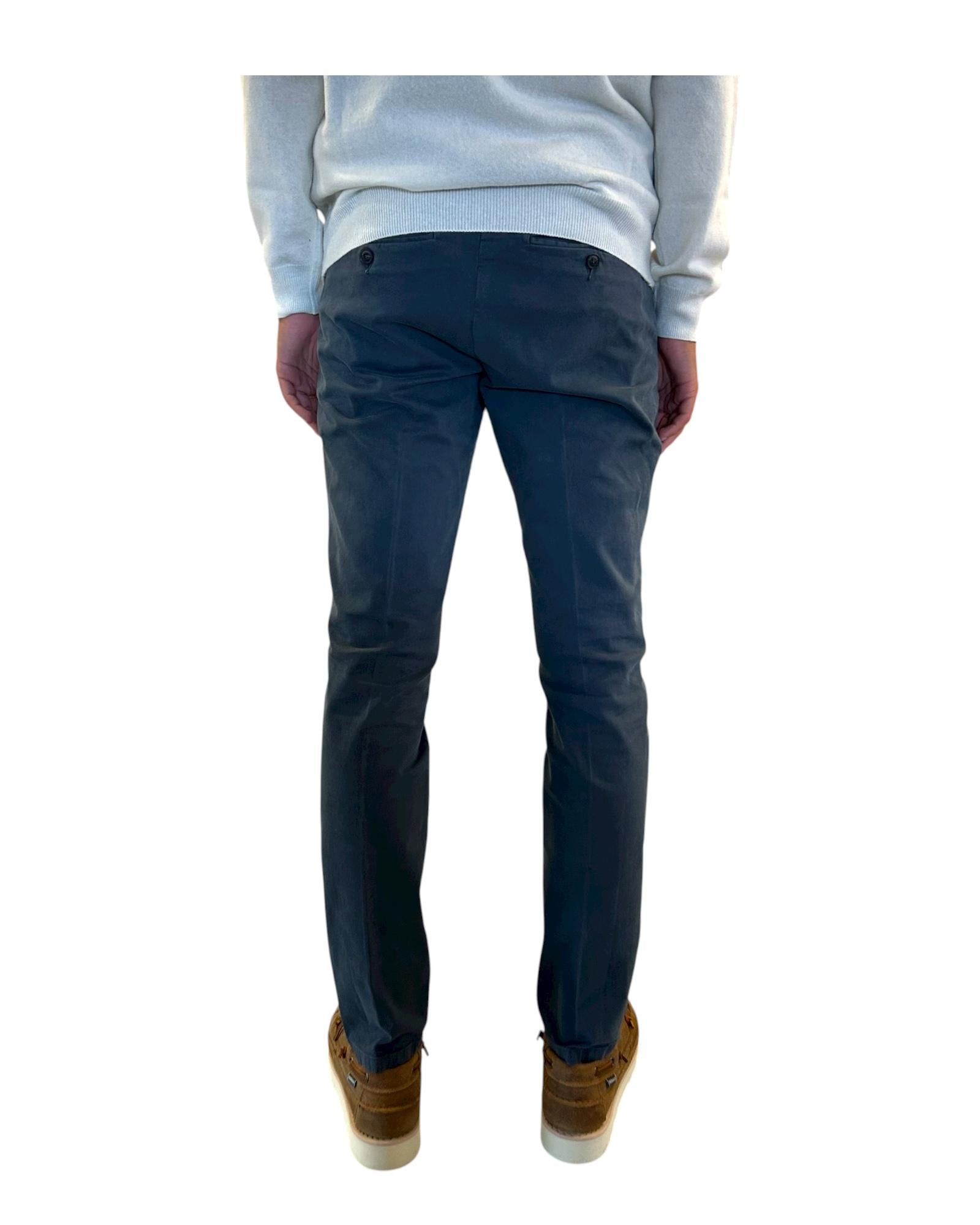 Pantalone New Rolf in gabardina Read dolomite RRU013C8700112 C0238 ROY ROGER'S 