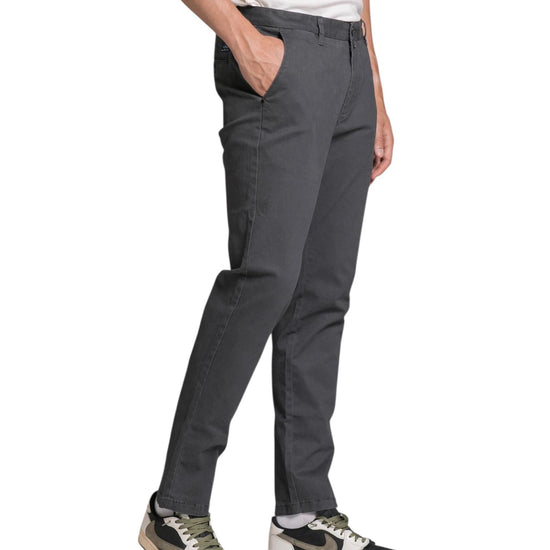 Pantalone in twill stretch Castel rock BRYAN TWSC02 IMPURE 