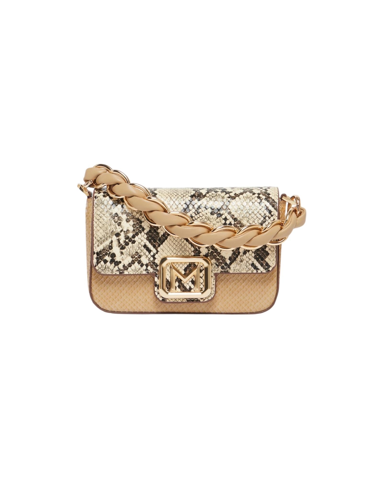 Borsa Le Muse small in stampa pitone Roccia LONTRA1 001 MARELLA