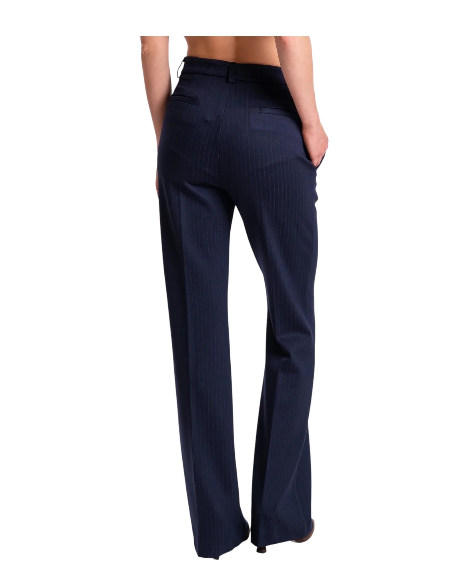 Pantalone Gessato blu TF0264 BLU VICOLO