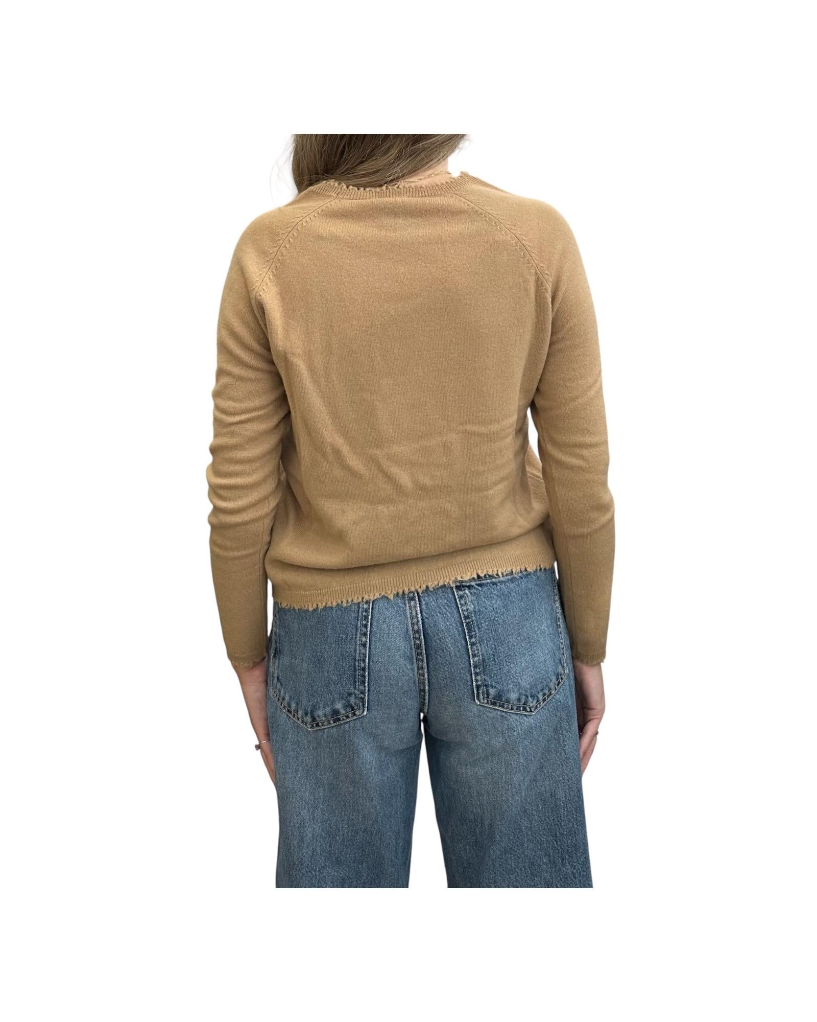 Maglia in Lana merino Camel MS39 0003 Since're Paris 