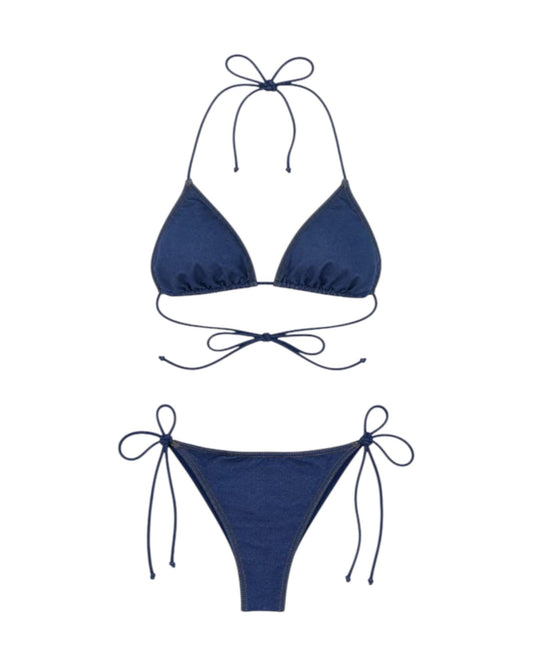 Bikini a due pezzi effetto Denim MALE002 00665L MC2 SAINT BARTH 