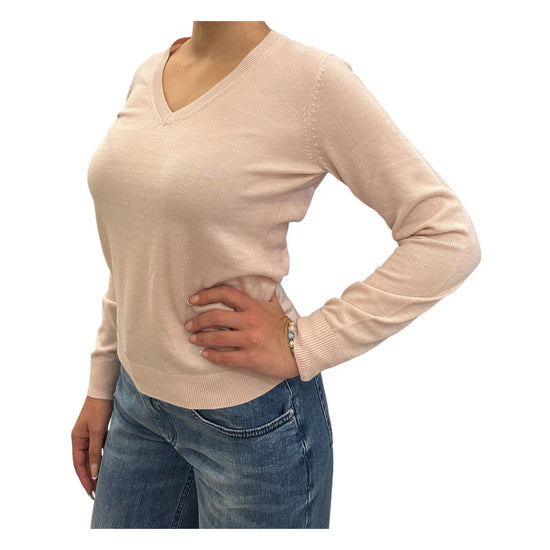 Maglione scollo a V Malva 97621 055 CAVALIERI MILANO 