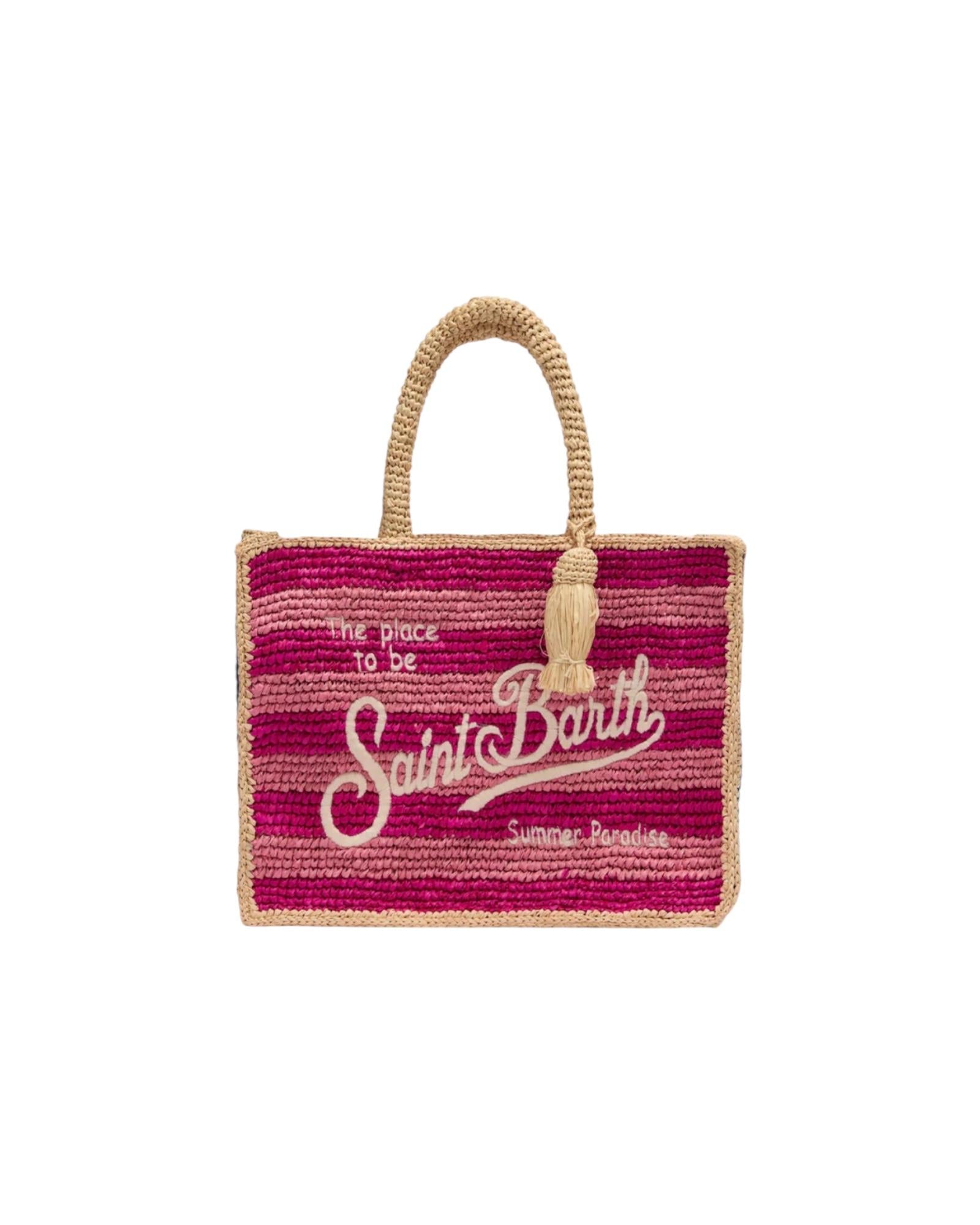 Borsa Colette in rafia multicolor COL0013 01110H MC2 SAINT BARTH
