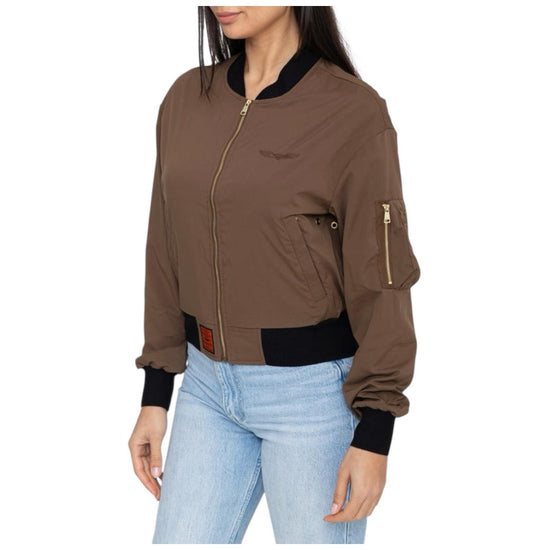 Bomber leggero Brown BWMALIGHB6 BROWN BOMBERS ORIGINAL 