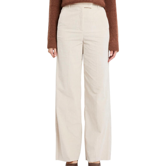 Pantalone in velluto Panna SUSINA 001 MARELLA 