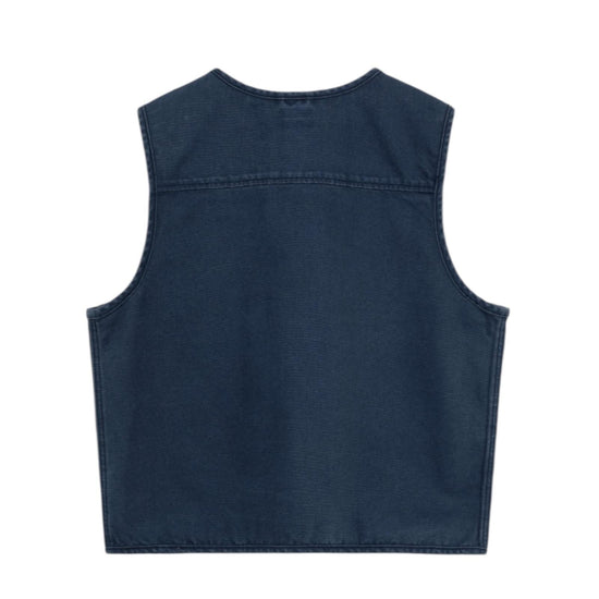 Gilet in canvas Blue RRW004CN070111 C0374 ROY ROGER'S 