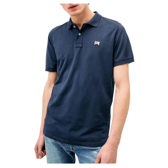 Polo in piquet Blue navy RRU500CQ36XXXX C0048 ROY ROGER'S 
