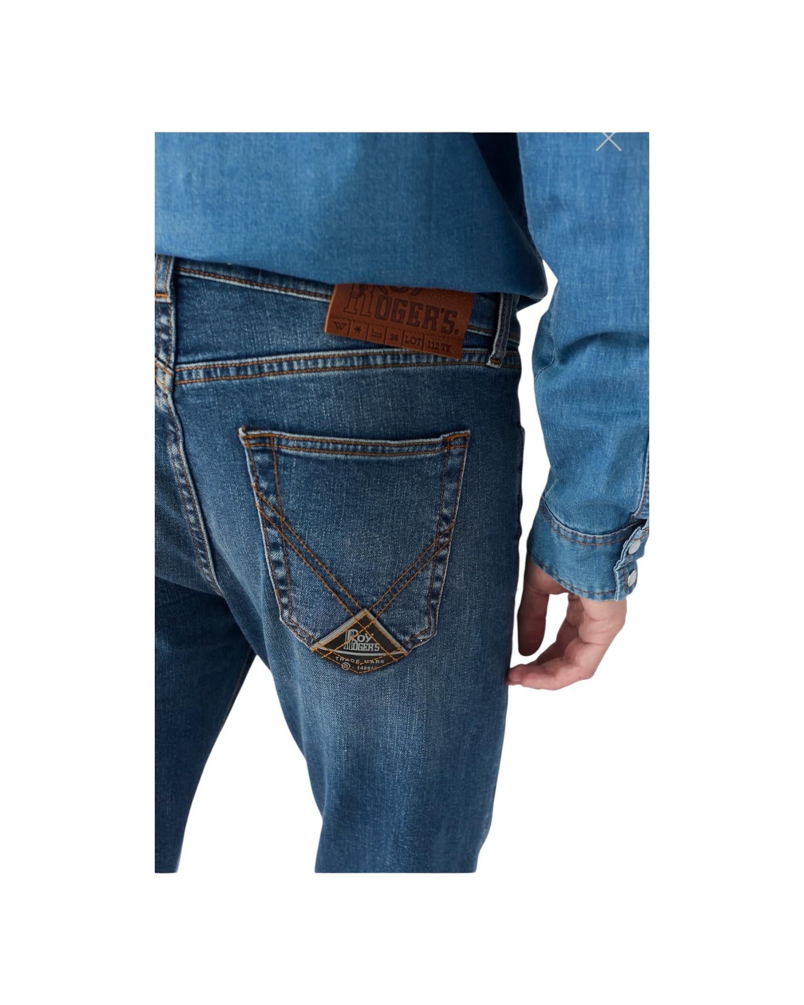 Jeans 517 wash 81 RRU075CH422750 C0999 ROY ROGER'S 