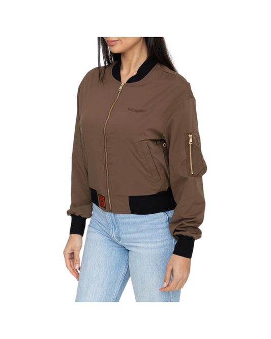 Bomber leggero Brown BWMALIGHB6 BROWN BOMBERS ORIGINAL 