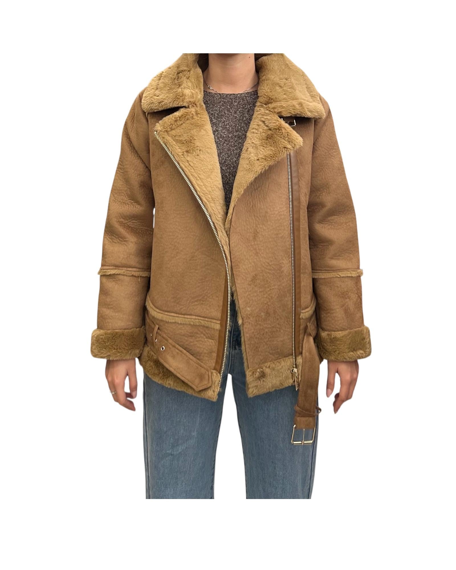 Montone Donna Cammello TF0091 CAMMELLO VICOLO