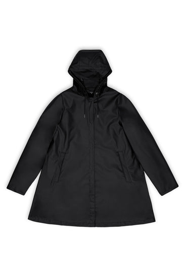 A-line W Jacket black RA18050 BLACK RAINS 