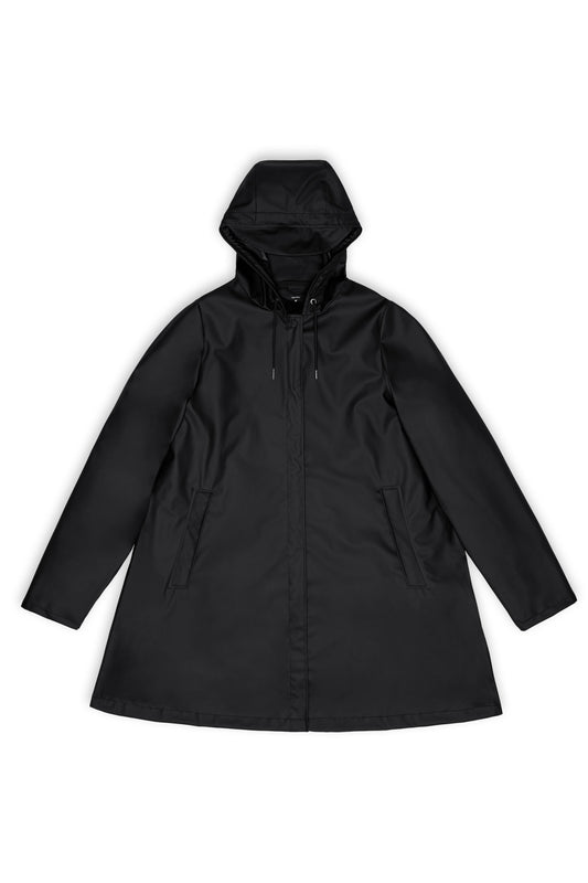 A-line W Jacket black RA18050 BLACK RAINS 