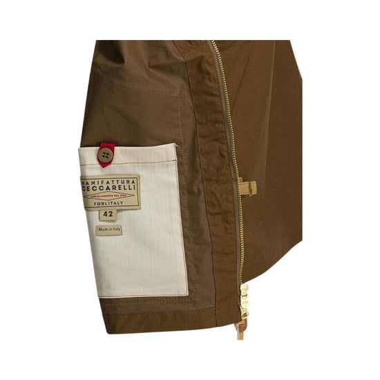 New travel vest Dark tan 6913CE DARK TAN MANIFATTURA CECCARELLI 