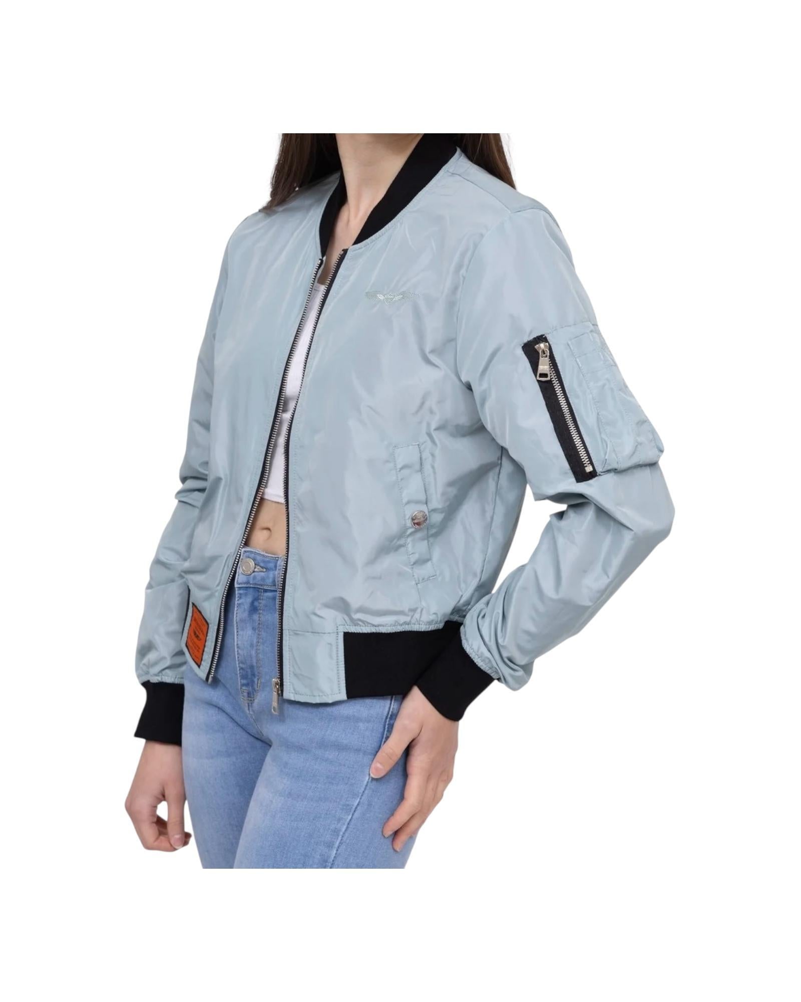 Bomber Jacket Blue Grey