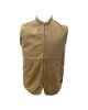 Gilet Terry beige.
