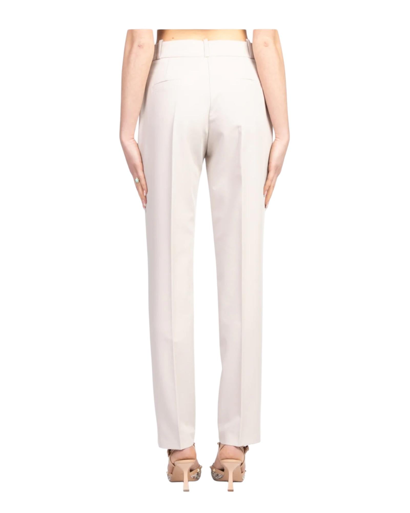 Pantalone a sigaretta Beige PCB N016 021 HAVEONE 