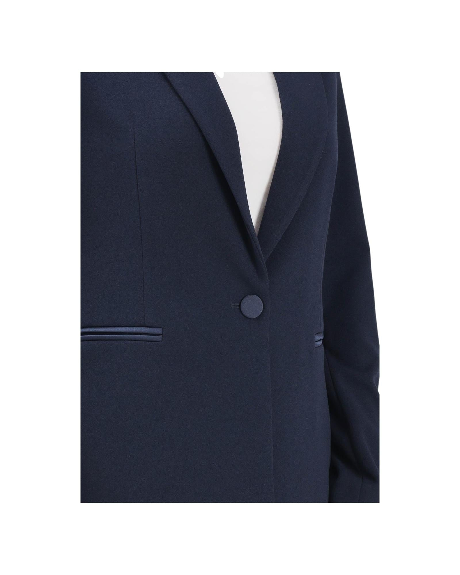 Blazer monopetto Blu TAB0230 BLU VICOLO 