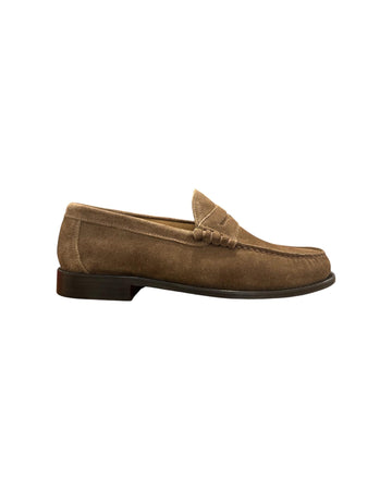 Mocassino in pelle scamosciata Tabacco SBG1015 TABACCO KEBO 