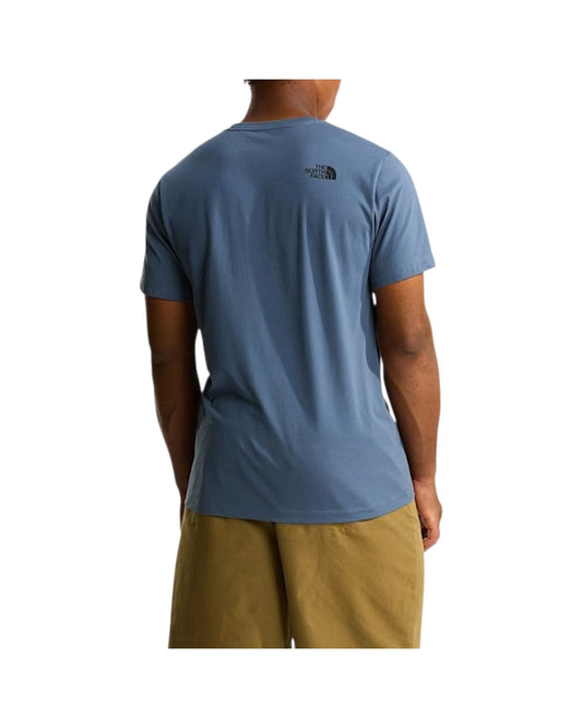 T-shirt Evolution Box Half Dome Granite Grey M EVO BOX HD GREY THE NORTH FACE 