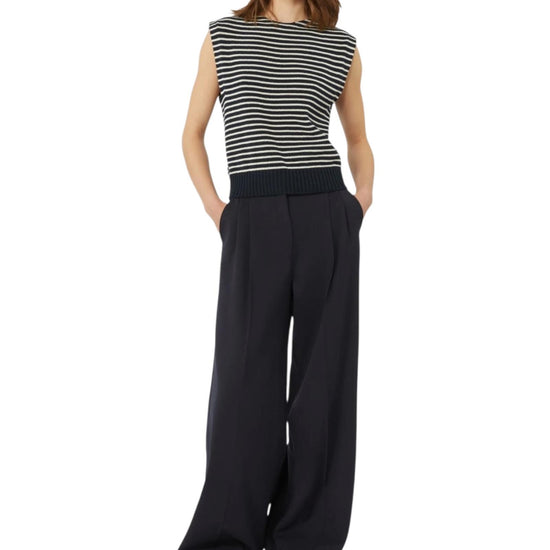 Gilet in filato di cotone Blu LANDA 010 MAX MARA WEEKEND 