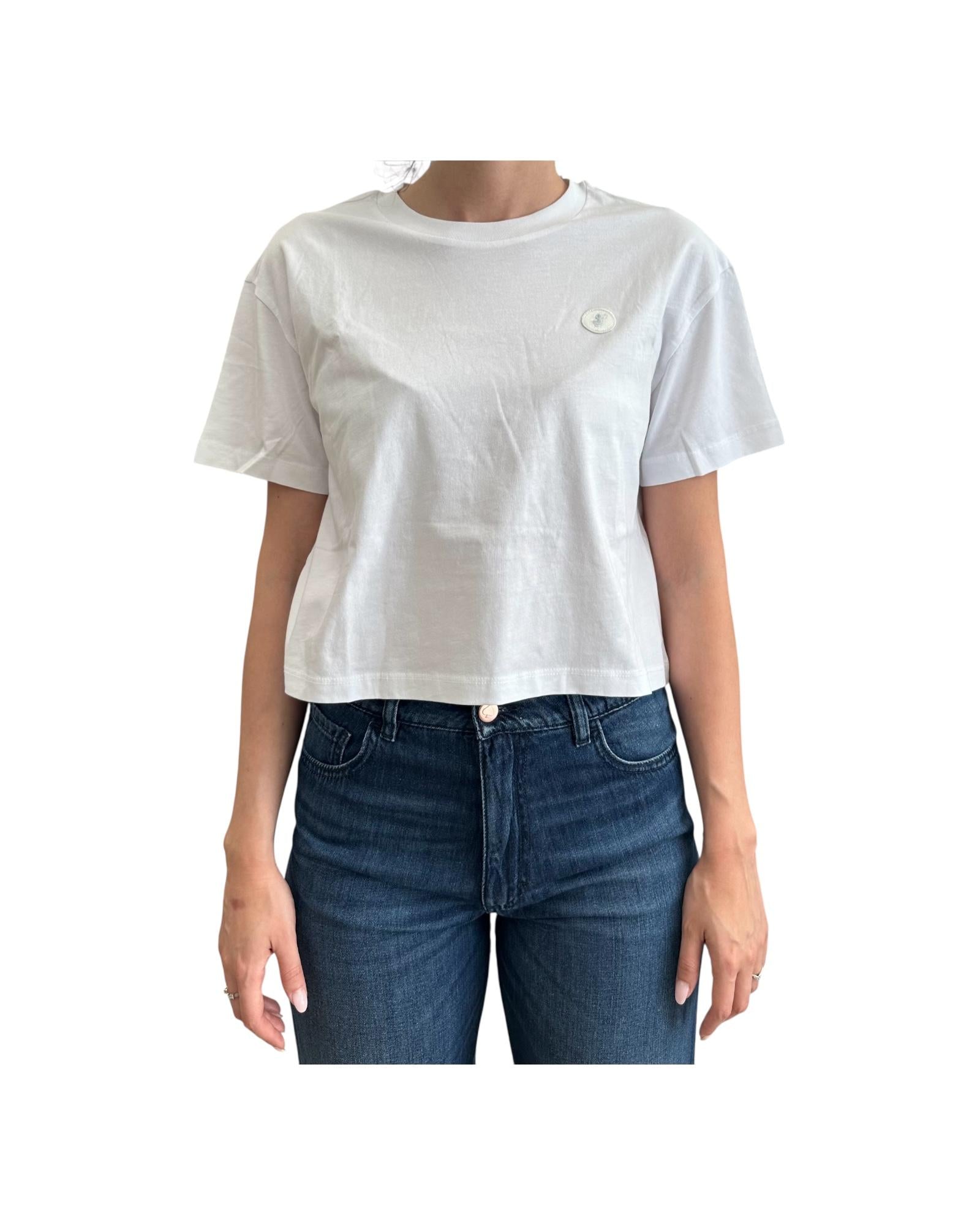 T-shirt crop Arukia bianco ARUKIA 00000 SAVE THE DUCK 