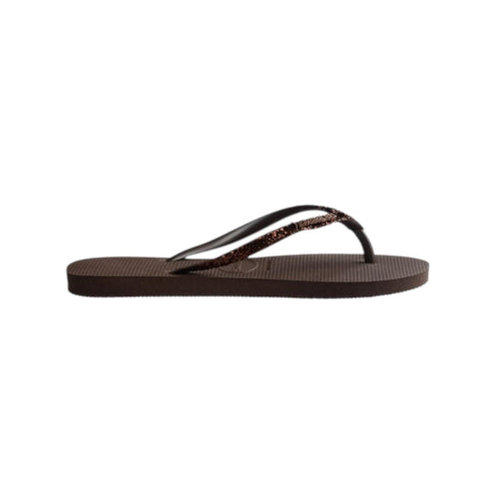 Havaianas Glitter Dark Brown 64022000 GLITTER DARK BROWN HAVAIANAS 