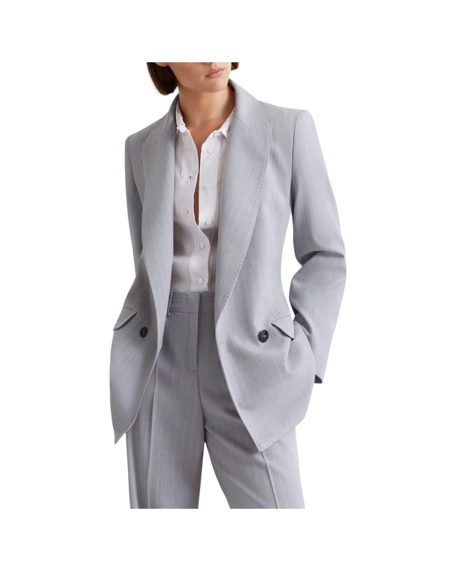 Blazer in tela stretch effetto malfilé CANZONE 001 MARELLA 