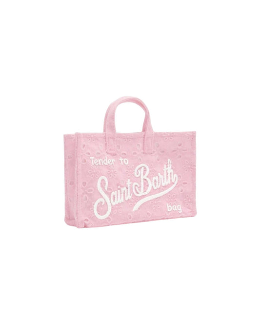 Phone Bag Pizzo san gallo Rosa PHONE012 03025L MC2 SAINT BARTH 