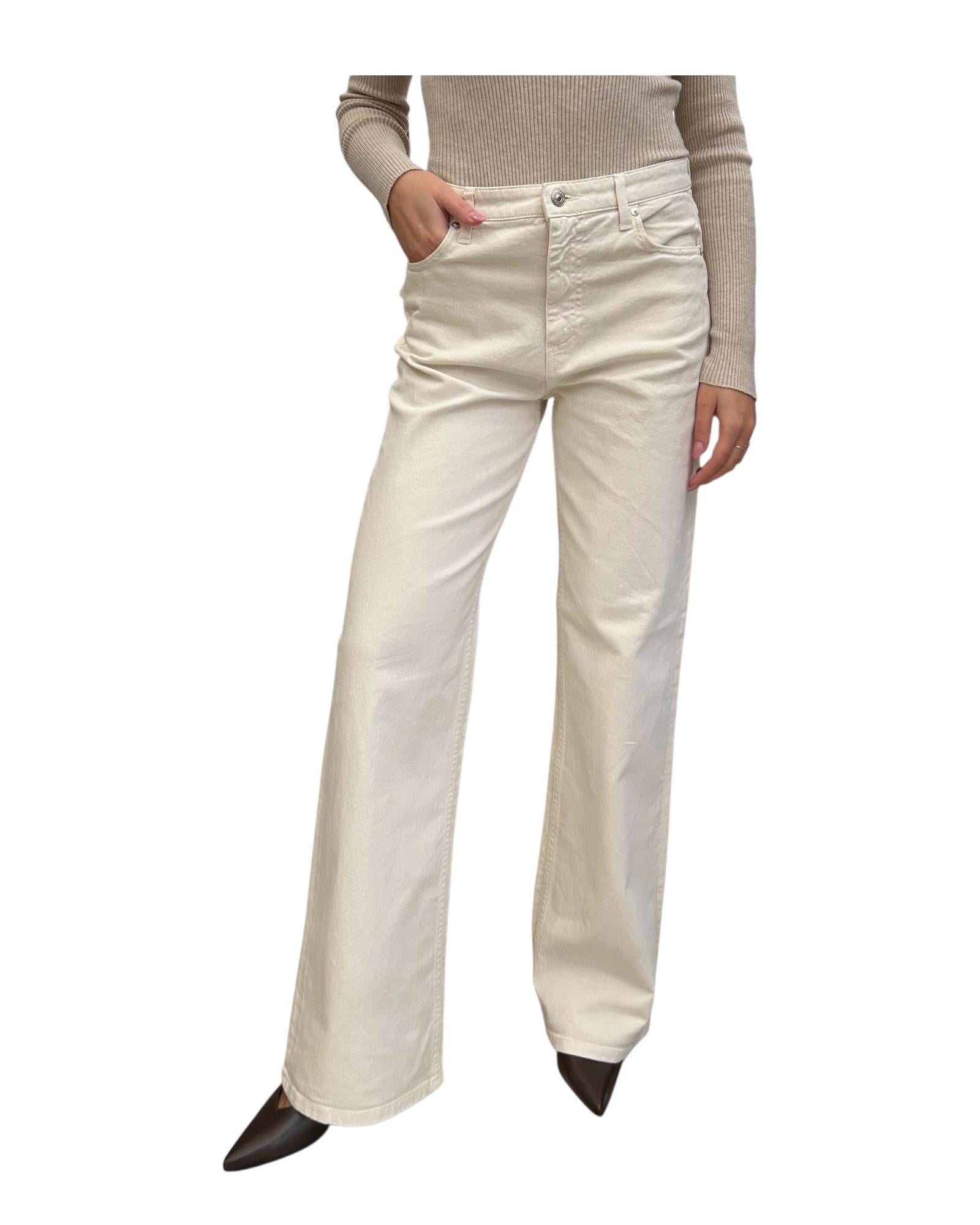 Jeans Wide leg Bull read butter RND354P4090112 C0228 ROY ROGER'S