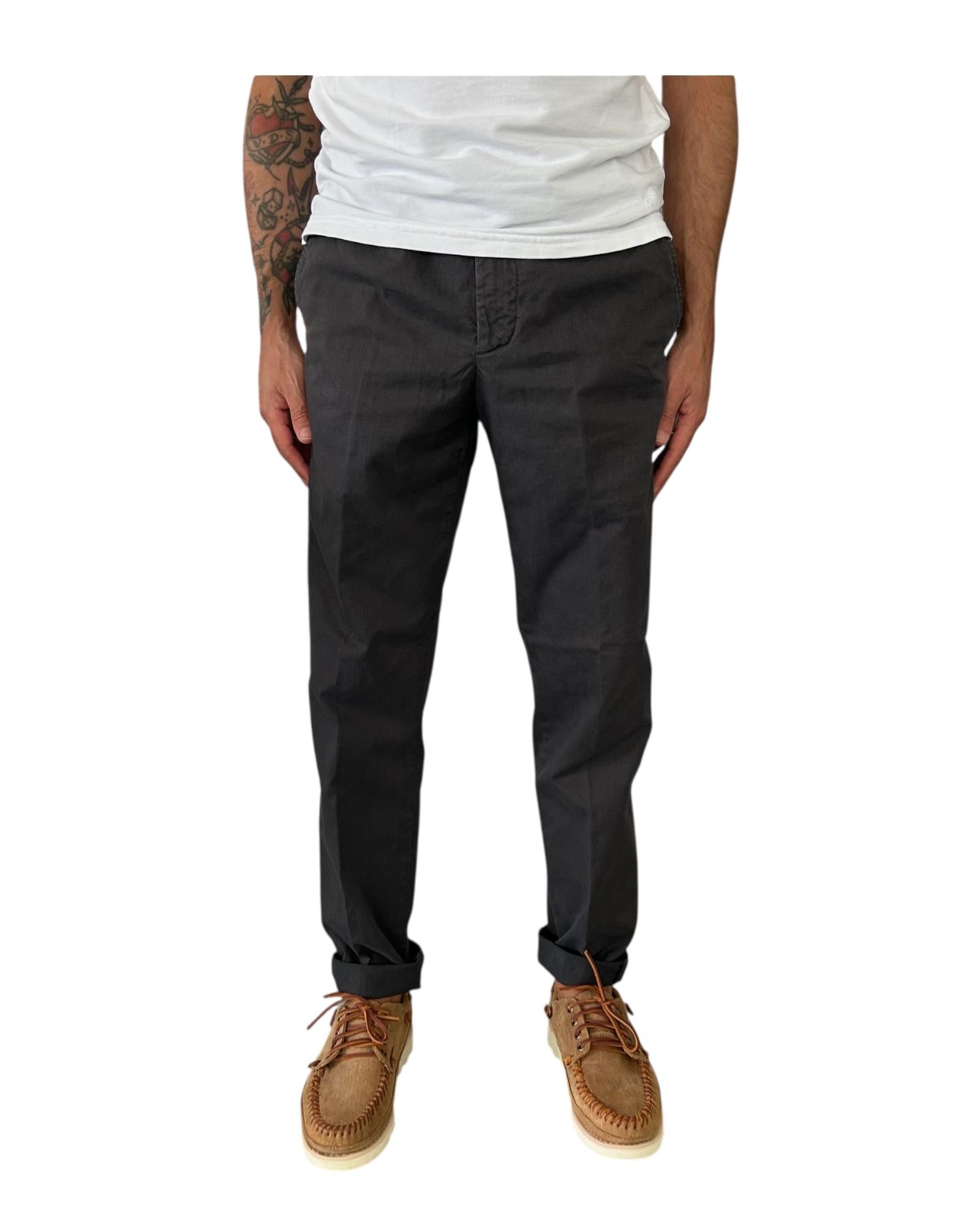 Pantalaccio in cotone Grigio 25WSU66273 34 WHITESAND