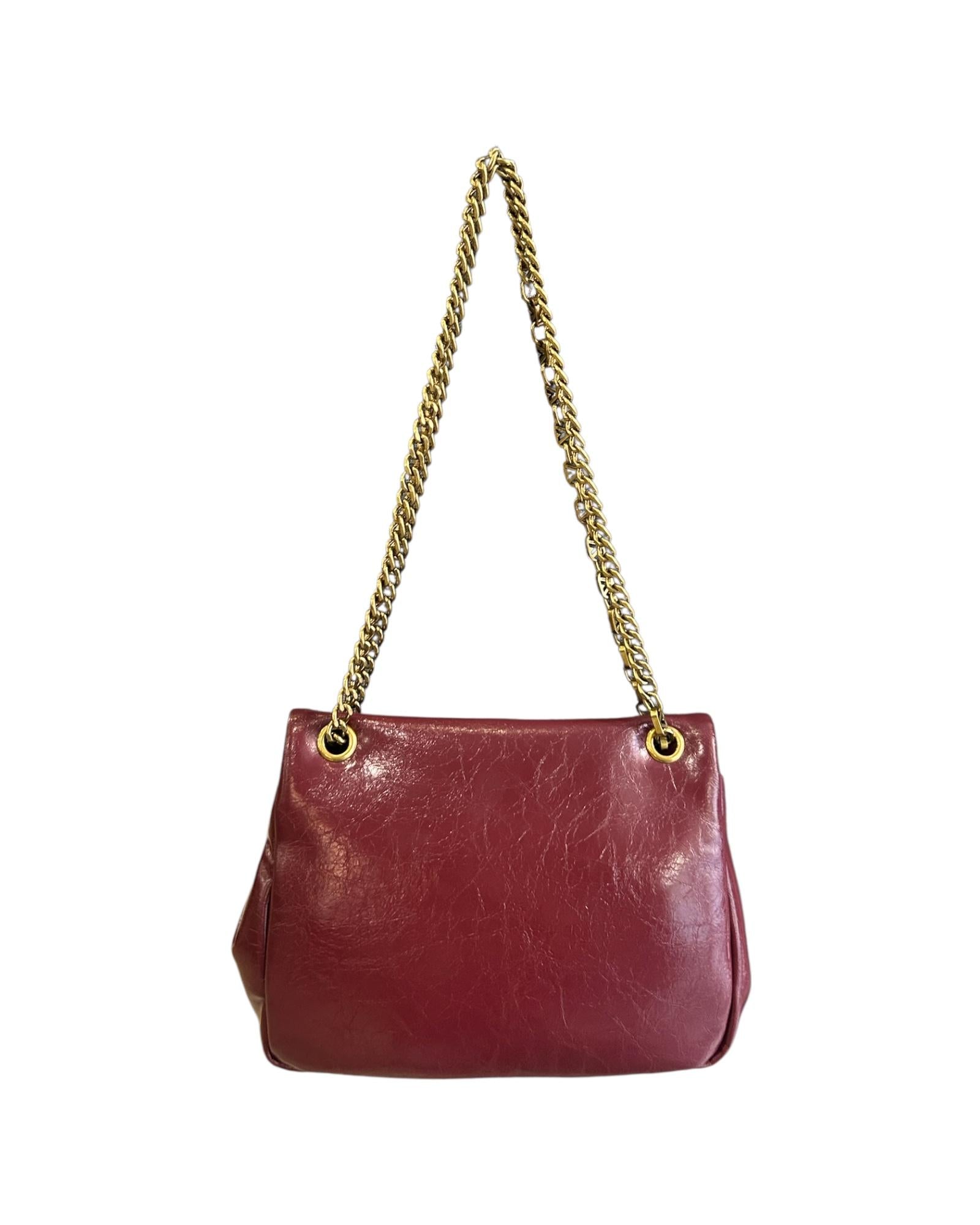 Borsa Mirror Bordeaux XF0006 BORDEAUX VICOLO