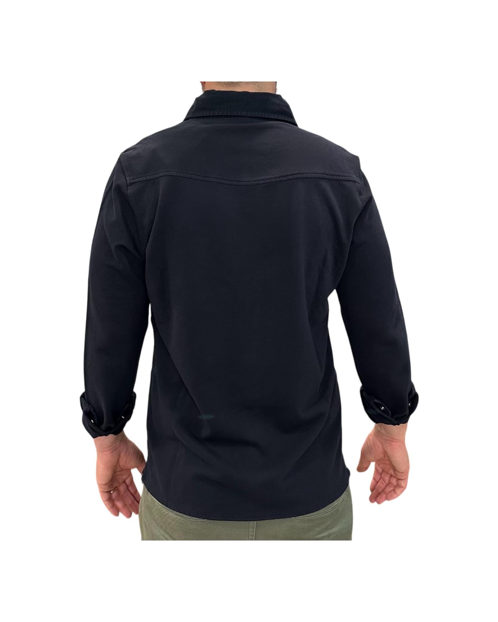 Camicia Western Uomo El Paso Piquet, navy. 6505 NAVY BL'KER