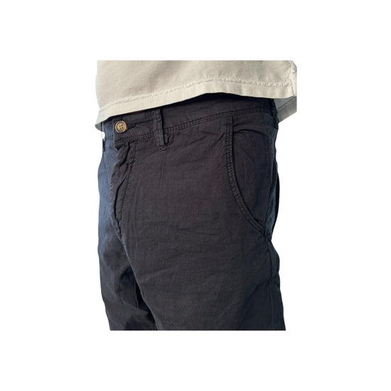 Bermuda misto lino Blu GK711 BLU RE.VI.VAL 