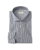 Classic Men's Shirt Blue Stripes