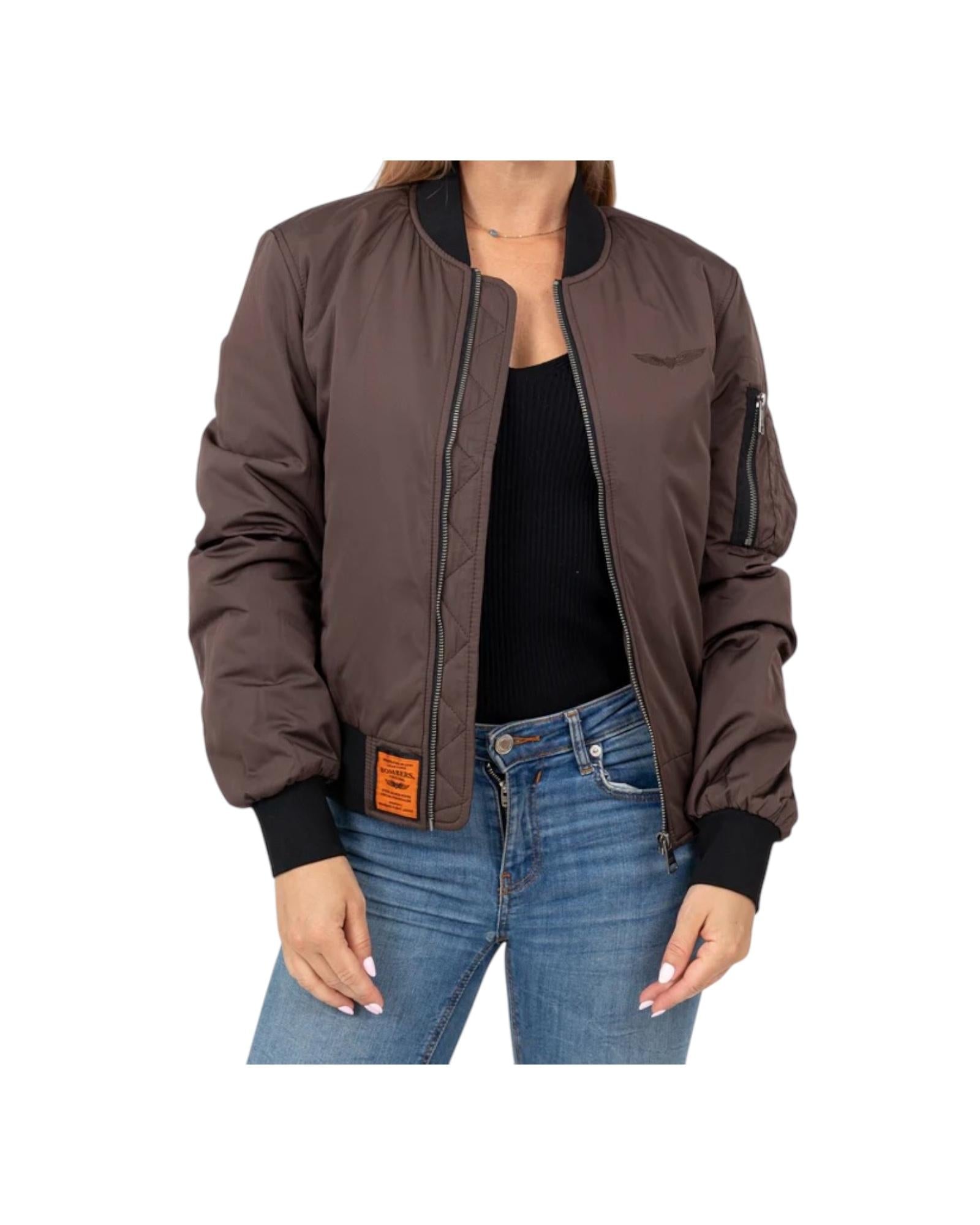 Giacca Max Brown BWMAXF5 BRO BOMBERS ORIGINAL 