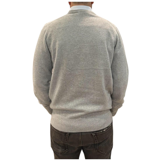 Maglione in cashmere Grigio chiaro 87100 111 CAVALIERI MILANO 