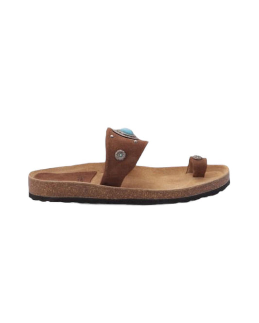 Sandalo brahma Suede Castagna BRAMMA SUEDE CASTAGNA TAJI 