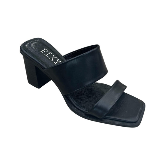 Sandalo con tacco Nero 8047 BLACK PIXY 