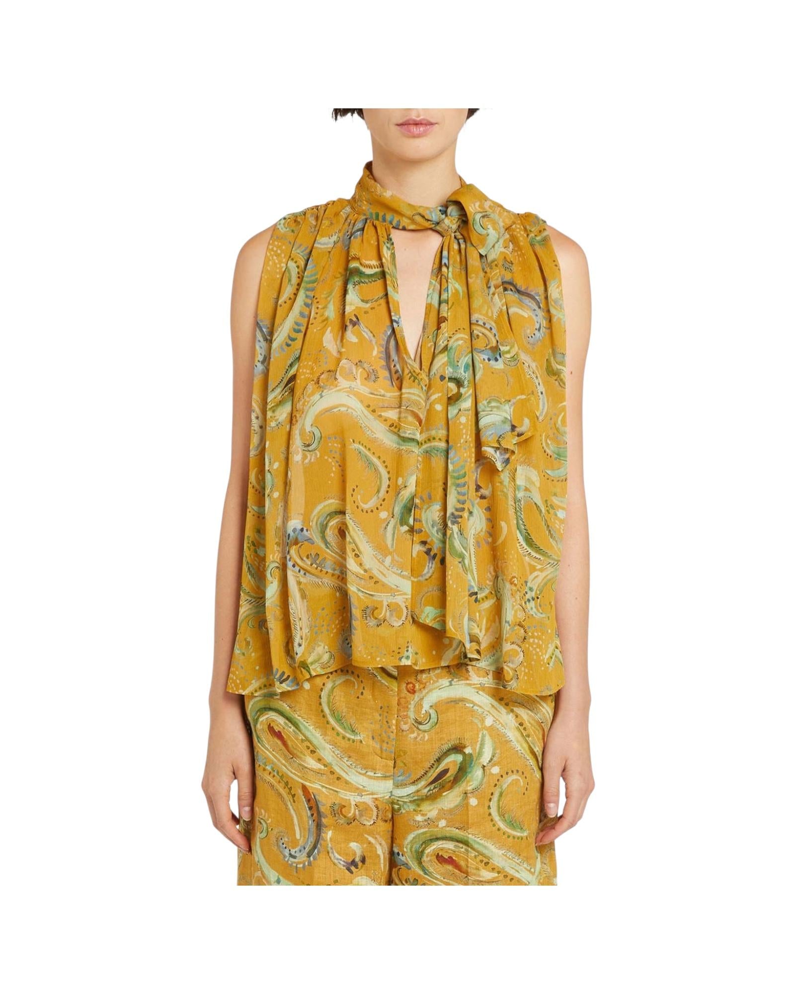 Camicia in crepe di viscosa Fantasia FATUO 001 MARELLA