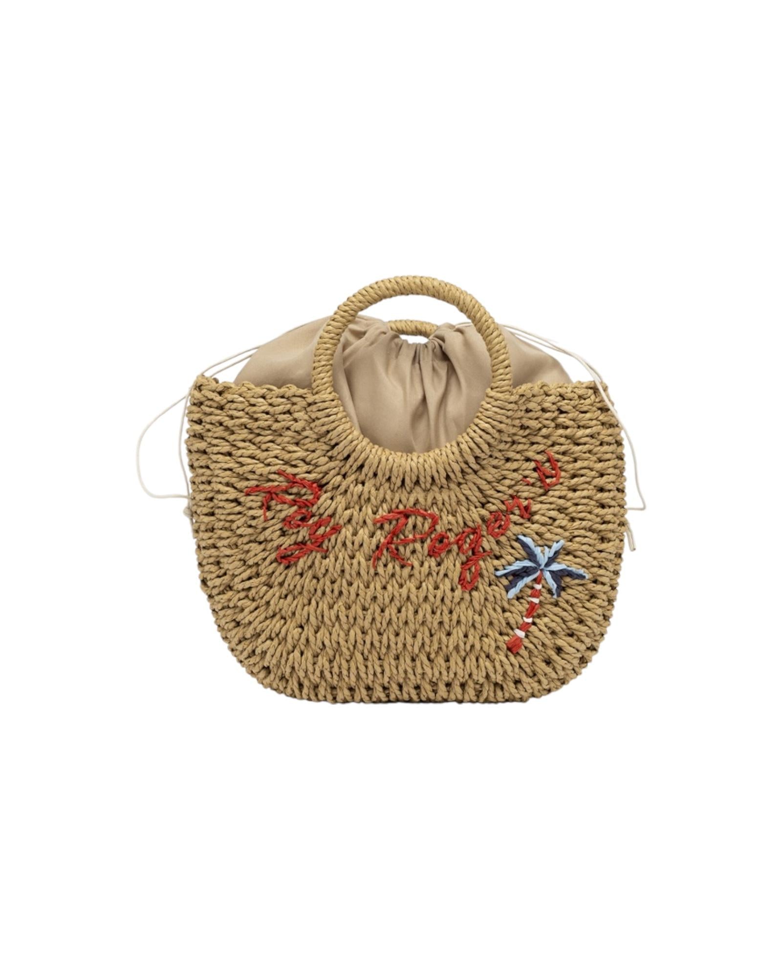 Borsa in carta intrecciata Natural RND90344CS52XXXX C0089 ROY ROGER'S 