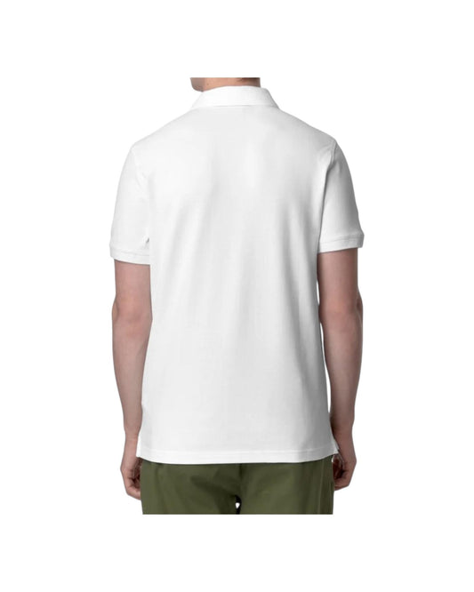 Polo piquet White K5127BW 001 K-WAY 