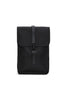 Mini black backpack