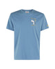 T-shirt uomo in cotone con ricamo St.Barth Snoopy chef