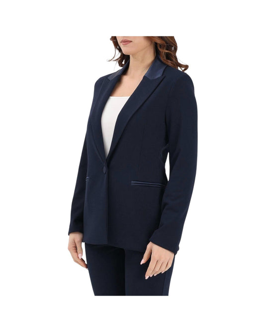 Blazer monopetto Blu TAB0230 BLU VICOLO 