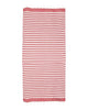 Classic honeycomb fouta with stripes