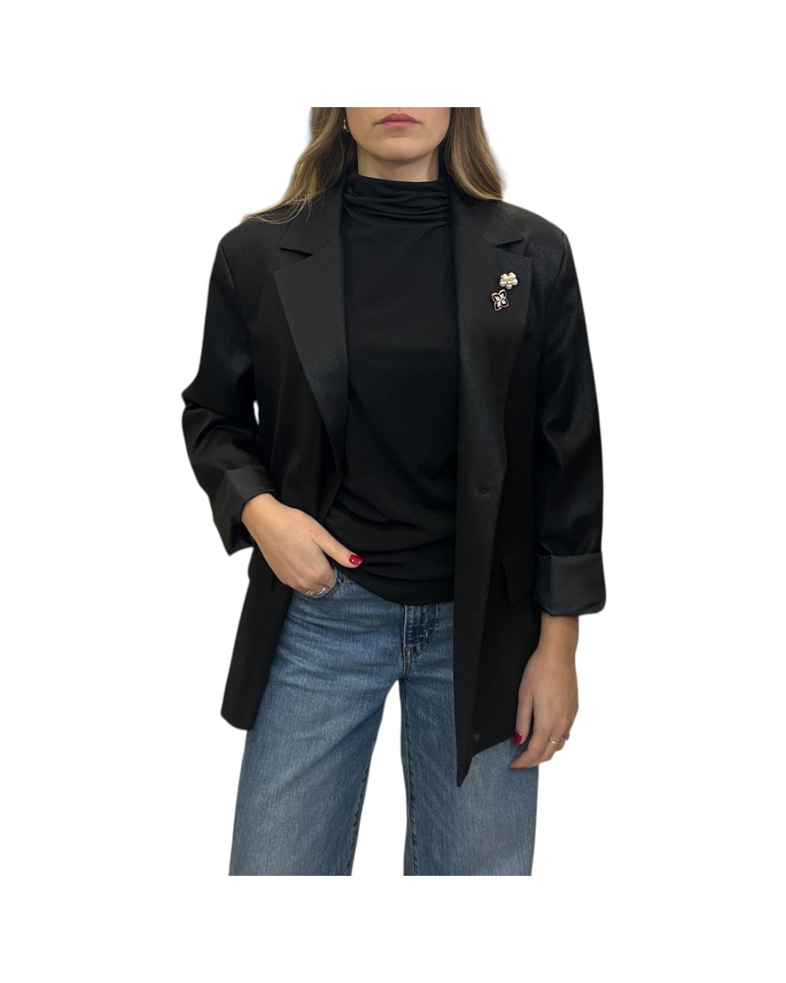 Blusa Nero UF0022 NERO VICOLO 