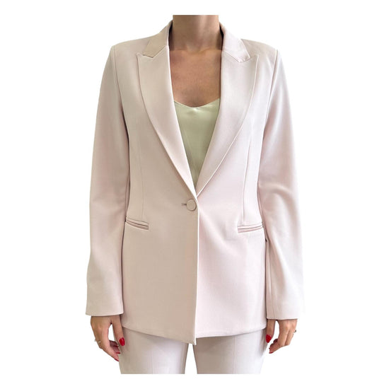 Blazer Rosa Dettagli Raso TD0237 ROSA VICOLO 