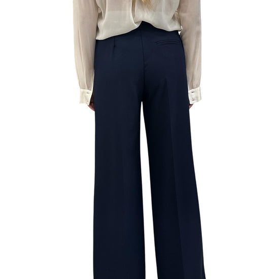 Pantalone a palazzo Blu PCB P032 004 haveone 