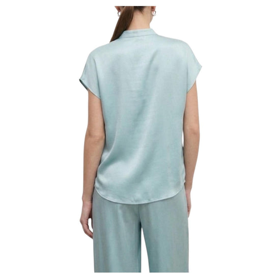 Camicia in raso di viscosa Opale FVA DC5237 OPALE OTTOD'AME 